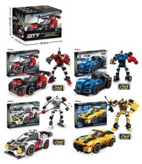 Конструктор, 2в1, 191+дет 26*20*5см /24/96/4шт в кор.