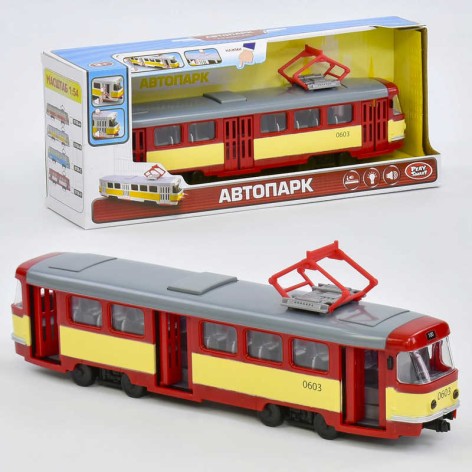 Іграшкова модель трамвай Play Smart 9708D 