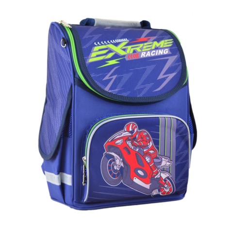 Рюкзак школьный каркасный Smart PG-11 Extreme racing, 34*26*14