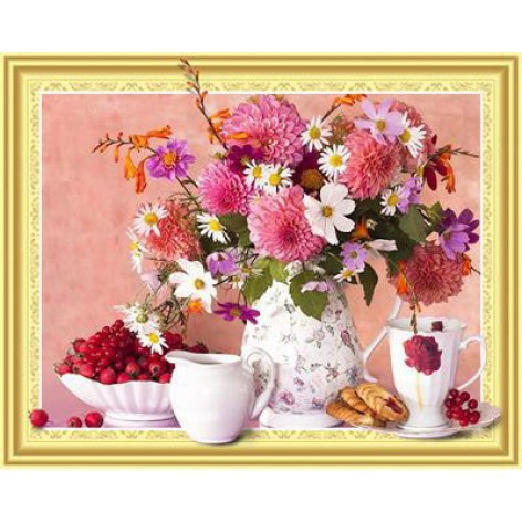 Алмазна мозаїка за номерами 0088ELT 40*50 об'ємна 