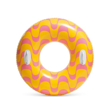 Круг Волна розовая