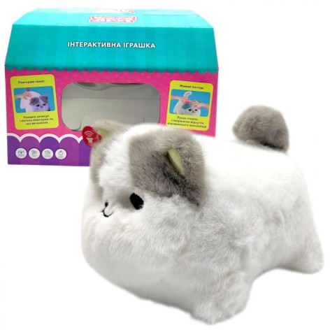 Мʼякая интерактивная игрушка MIC "Лучший друг - Киця" 30x18x18 см (BF2505)