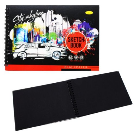 Скетчбук "BLACK: Машина"