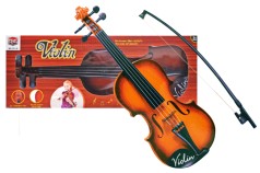 Игрушечная скрипка 370-2A, деревянная