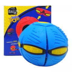 Мяч-трансформер  "Flat Ball Disc: Мячик-фрисби", синий
