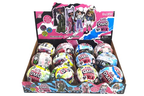 Лялька герой в кулі, р.9*9*9см /12/144/12шт в кор.