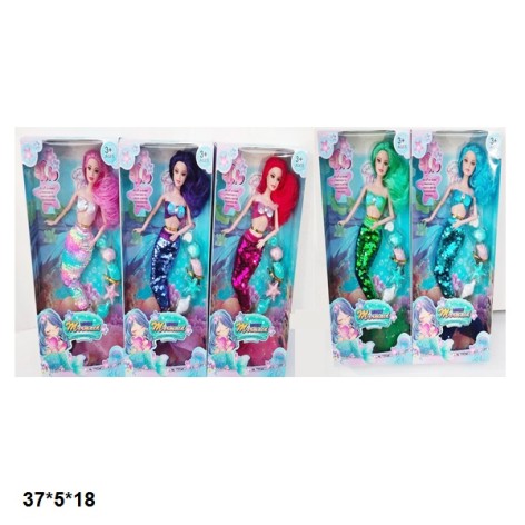 Лялька 29см HS-386 русалка 5в.кор.37*5*18 