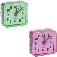 Настільний годинник - будильник Х2-11 маленькі 5,8*5,5*2,7см