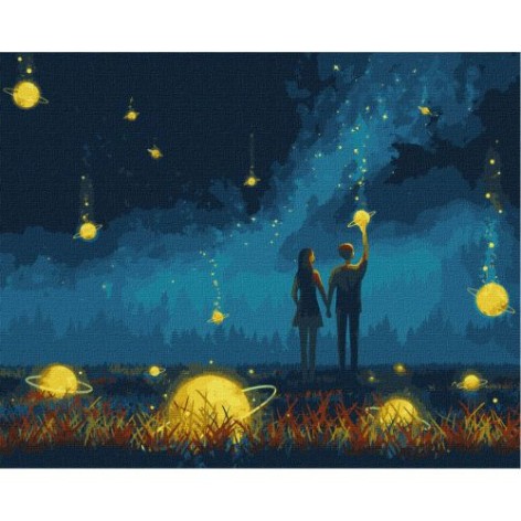 Картина за номерами "Разом до зірок"