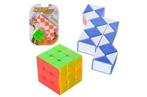 Кубик со змейкой на блистере 28*20см T1157-3