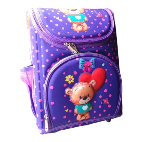 Рюкзак Ведмедик регульовані лямки, 2 відділення (26х35х17 см)