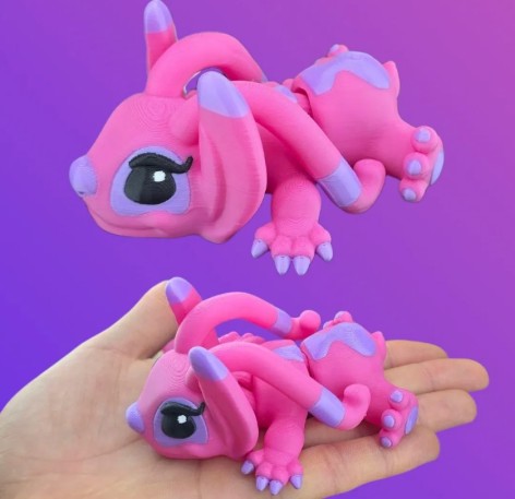 3D іграшка Стіч (ангел) 10см рухливий