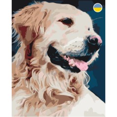 Картина за номерами "Лабрадор" 40х50 см