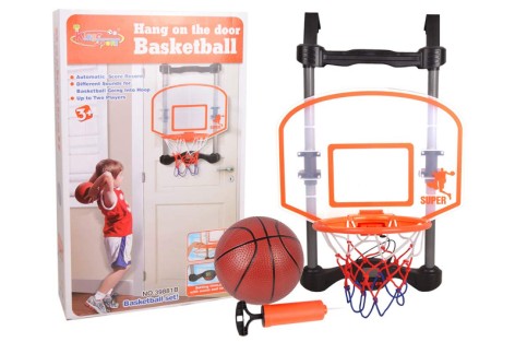 Баскетбольна дитяча підвісна каблучка, озвучена, з лічильником