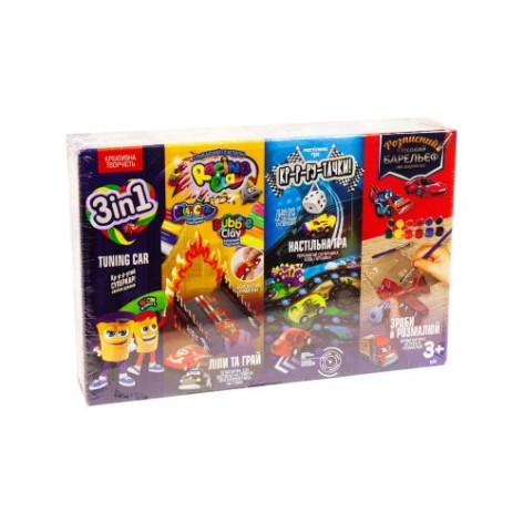 Набор креативной творчества 3 в 1 "Tuning Car" (укр)
