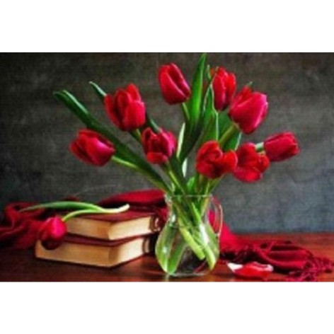 Алмазная мозаика по номерам 30*40 