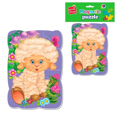 Мягкие магнитные пазлы 