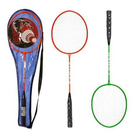 Бадмінтон BT-BPS-0088 2 ракетки (кручена нитка) в сумці 2кол.