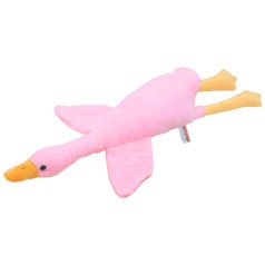 Мягкая игрушка Гусь-обнимусь, 60 см, розовый