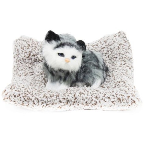 М'яка іграшка Котик-пушистик на килимку, вид 2