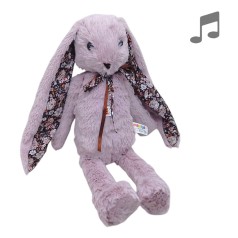 М'яка іграшка музична "Зайка Вікі" (бузковий) 45 см