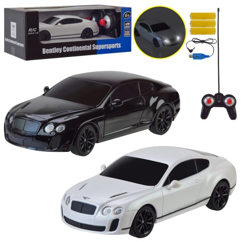 Р/К машина аккум.,1:24, Bently GT Supersport, кор. 26,5*14*10,5см 