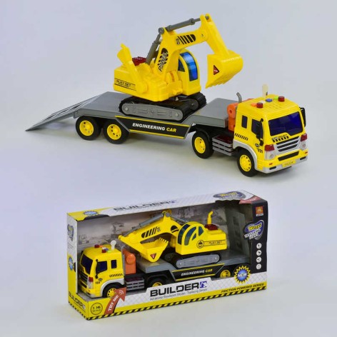 Трейлер музичний, інерція, світло, в кор. 42*20*12 см 