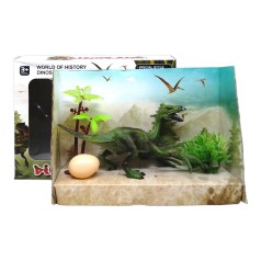 Фігурка динозавра з яйцем 