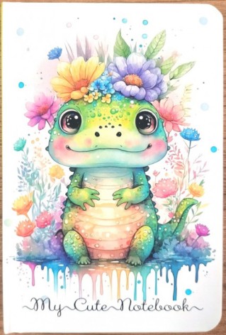 Блокнот N9501,140*95мм,64арк.,клітинка, 60г/м2