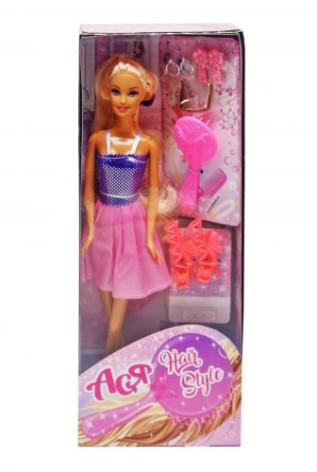 Кукла Ася с аксессуарами