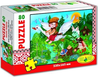 Пазлы "Ивасик - Телесик" 80 элементов