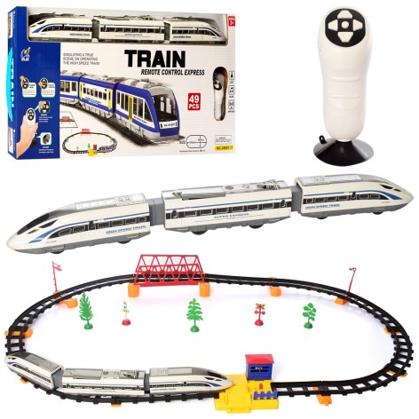 Залізниця радіокерована 264см, 3 вагони, світло, звук 2805Y-2