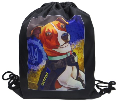 Мішок водонепроникний із символікою України 