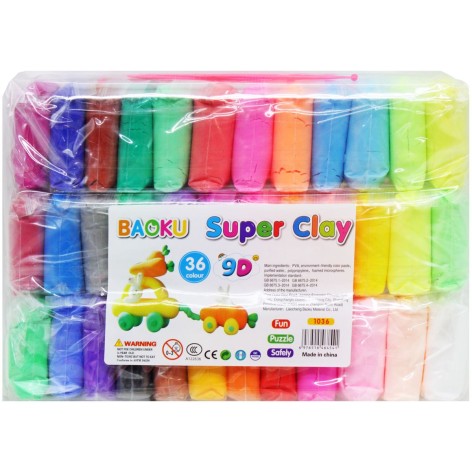 УМНЫЙ ПЛАСТИЛИН 36 ШТУК