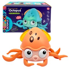 Інтерактивний восьминіг MIC рожевий на акумуляторі