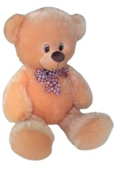 Медведь Барни (Персиковый)