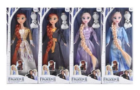 Лялька 4 види, у кор. 