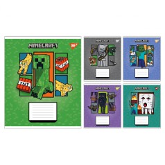А5/24 кл. Yes Minecraft Arrows, зошит учнівський шкільний, ціна за 20 шт.