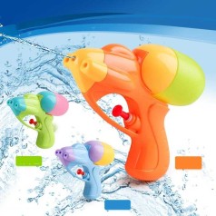 Водний пістолет 3 види, механічний, в пакеті, ВИДАЄТЬСЯ мікс видів  