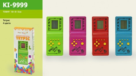 Тетрис игрушка 4 цвета, на батарейках, 18*8*3 см