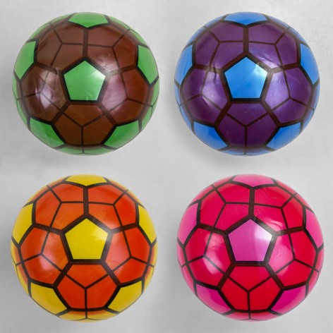 М'яч гумовий 4 кольори, розмір 9