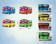 Автобус 4 вида, в кор,  МИКС  /72-2/