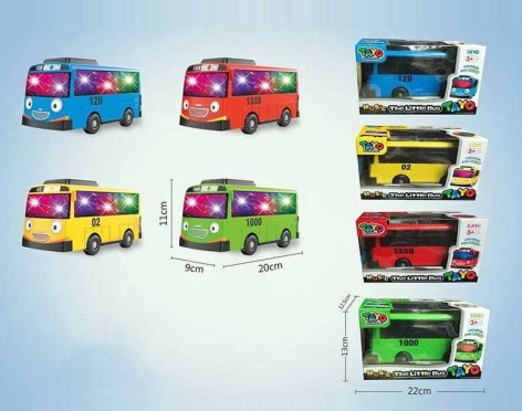 Автобус 4 види, в кор,  МІКС  /72-2/