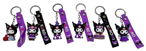 Брелок силікон. з хлястиком. 