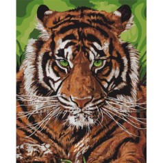 Картина по номерам "Непереможний тигр" 40*50см