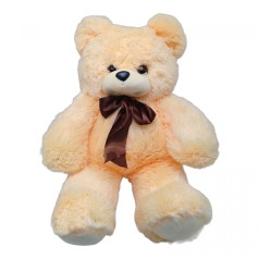 Мягкая игрушка "Медведь Боник", персиковый