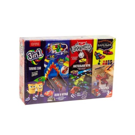 Набор креативной творчества 3 в 1 "Tuning Car" (рус)