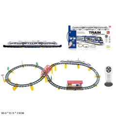 Залізниця р/к батар.,світло,звук, кор.60*31,5*7,5см /12-2/
