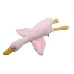 Мягкая игрушка Гусь-обнимусь, 60 см, розовый