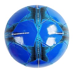 М'яч футбольний розмір 5, PVC, гумовий балон (синій)